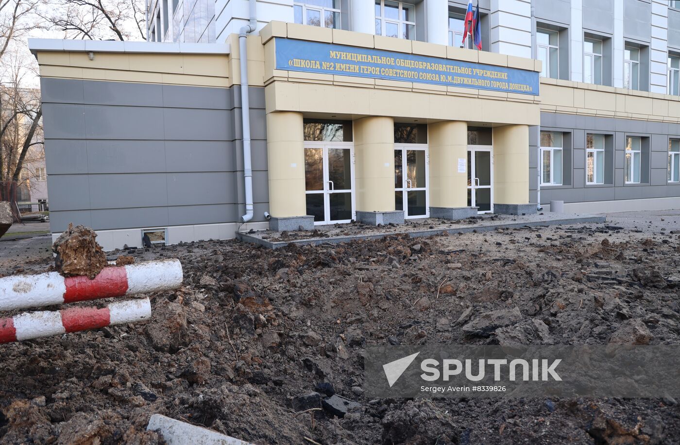 Russia Ukraine Military Operation Shelling