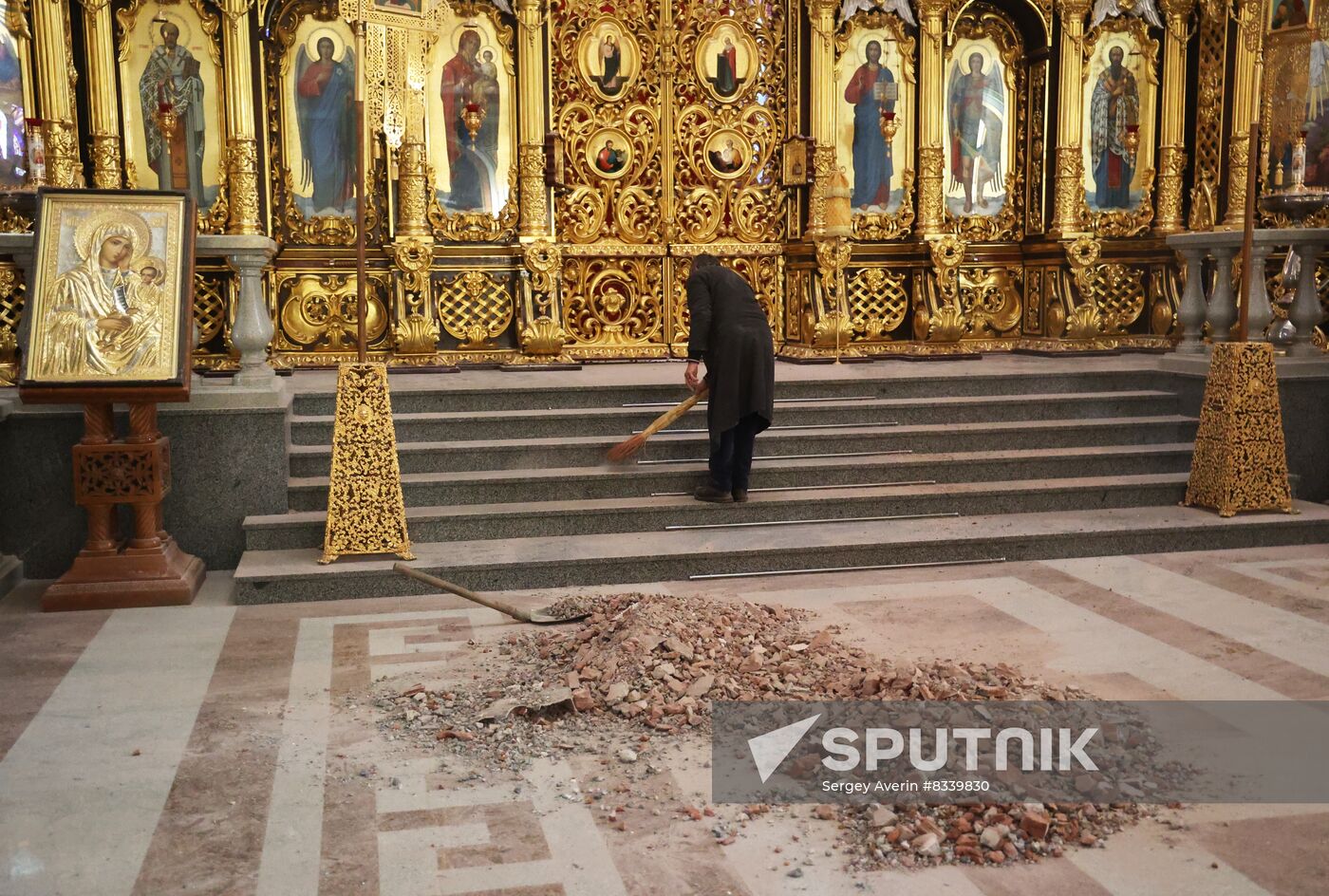 Russia Ukraine Military Operation Shelling