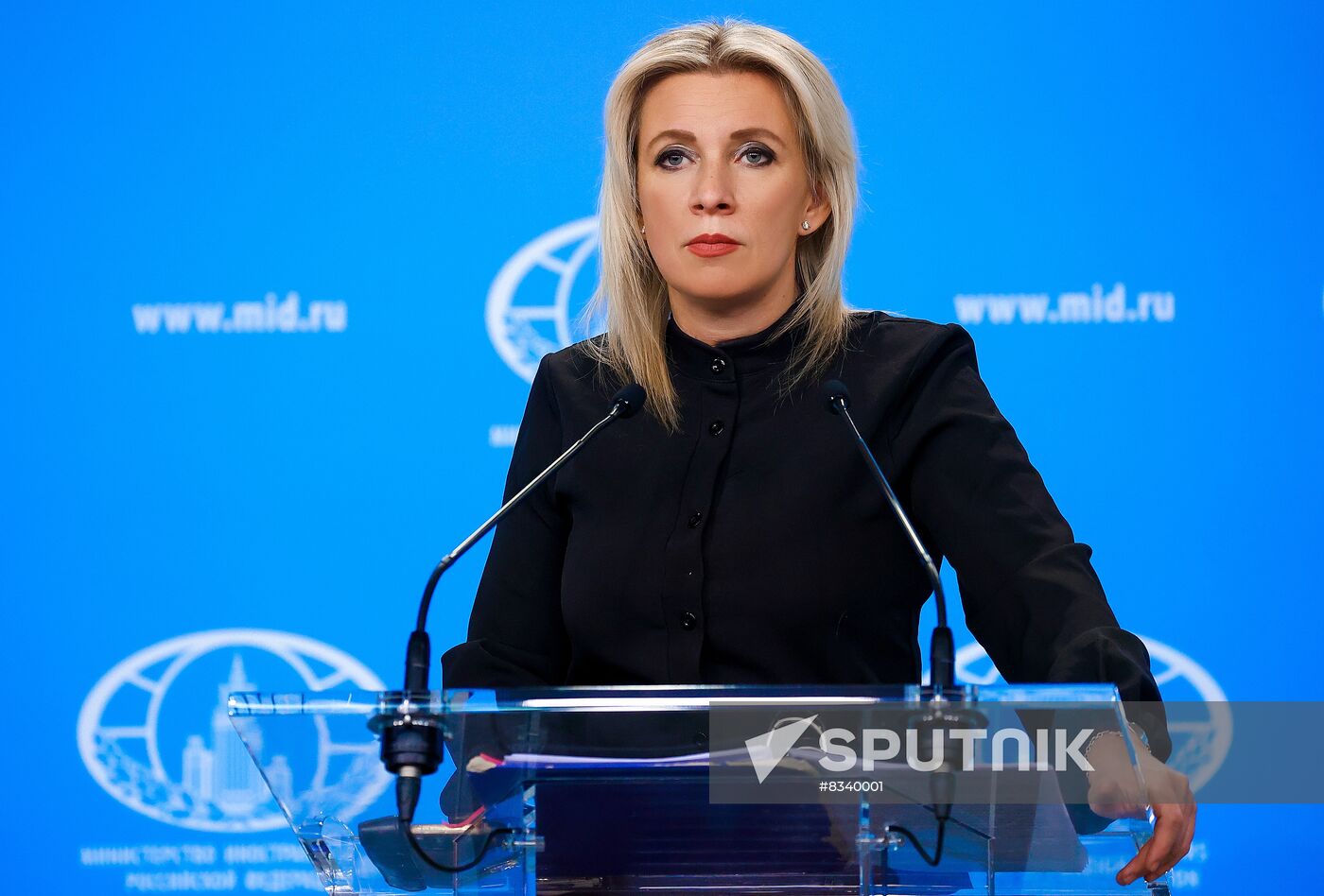 Russia Zakharova Briefing