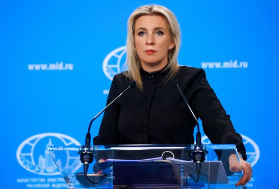 Russia Zakharova Briefing
