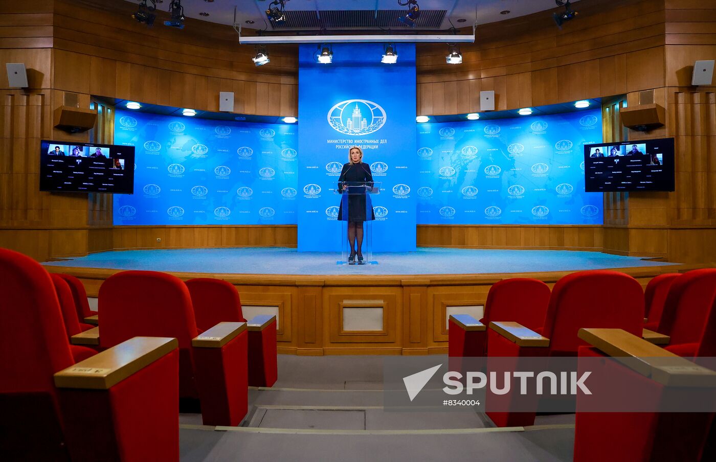 Russia Zakharova Briefing