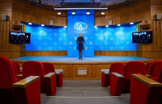 Russia Zakharova Briefing