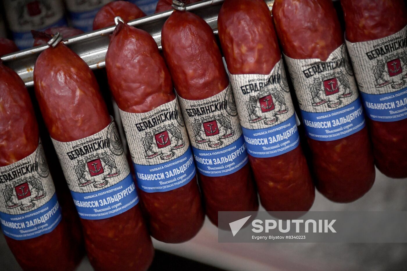 Russia Ukraine Military Operation Meat Processing Plant