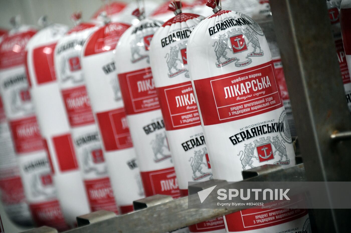 Russia Ukraine Military Operation Meat Processing Plant