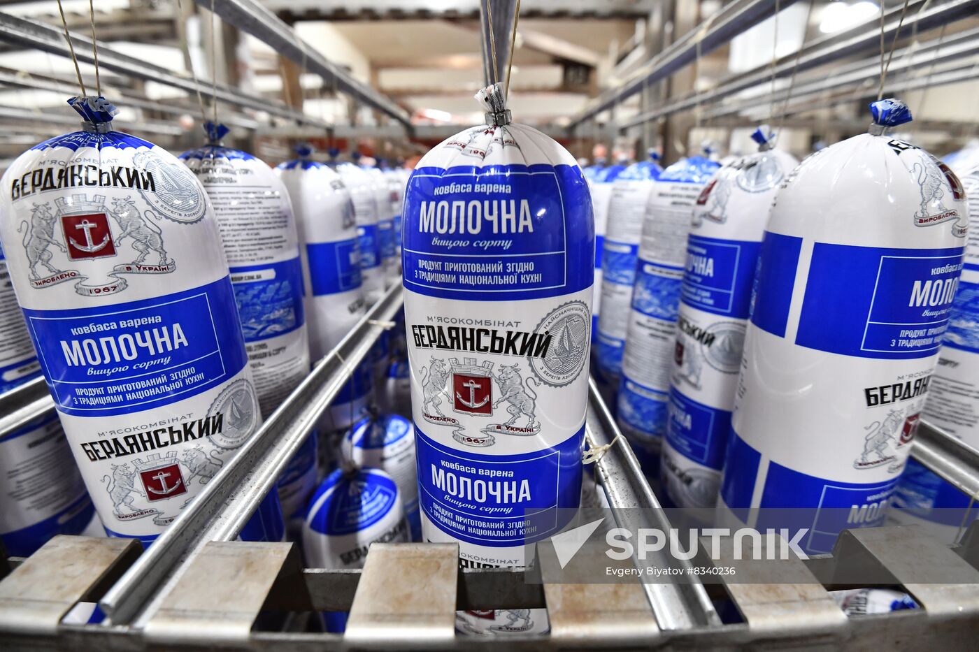 Russia Ukraine Military Operation Meat Processing Plant