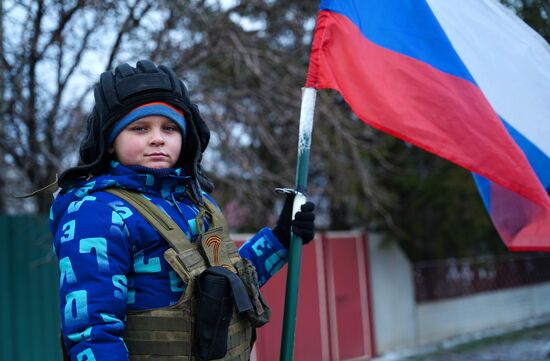 Russia Ukraine Military Operation Troops Support