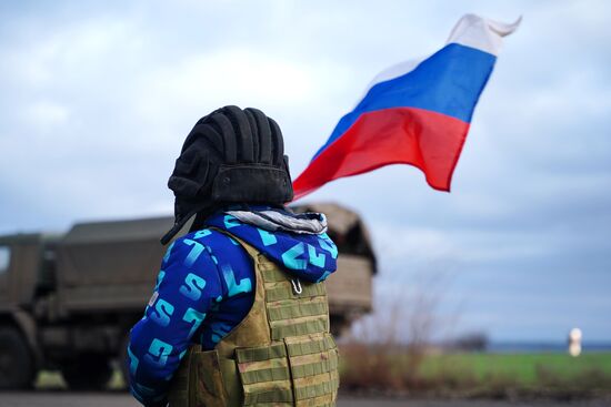 Russia Ukraine Military Operation Troops Support