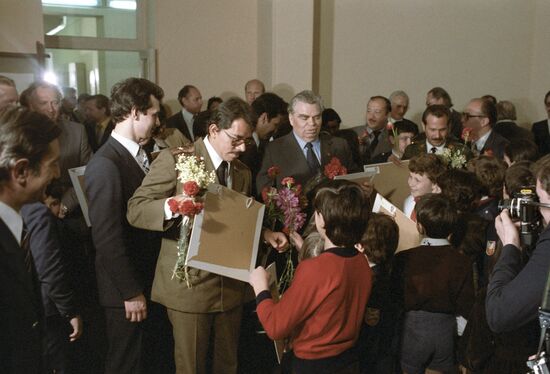 Nicaraguan delegation visits USSR