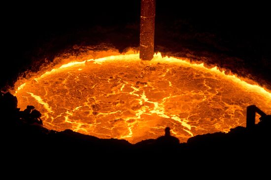 Ferroalloy workshop at Novolipetsk Steel