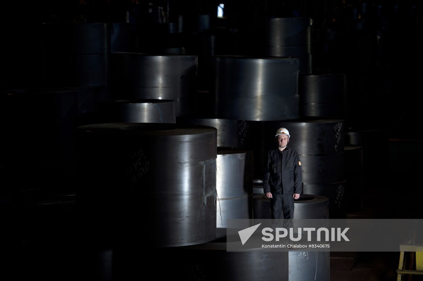 Worker at Novolipetsk Steel