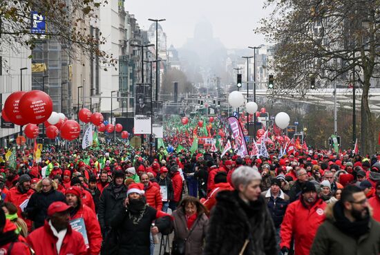 Belgium Protest
