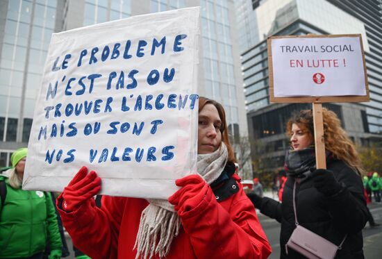 Belgium Protest