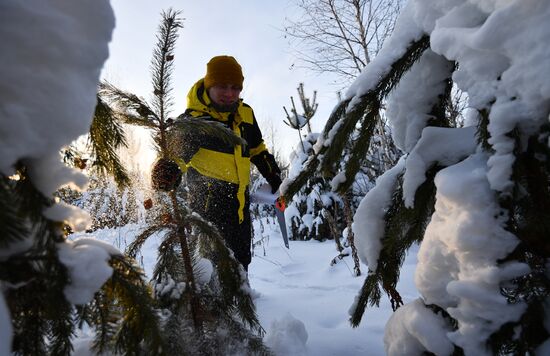 Russia New Year Season Preparations