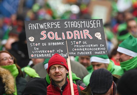 Belgium Protest