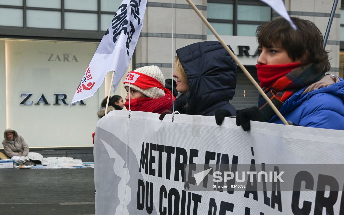 Belgium Protest