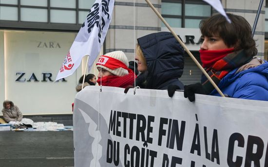 Belgium Protest