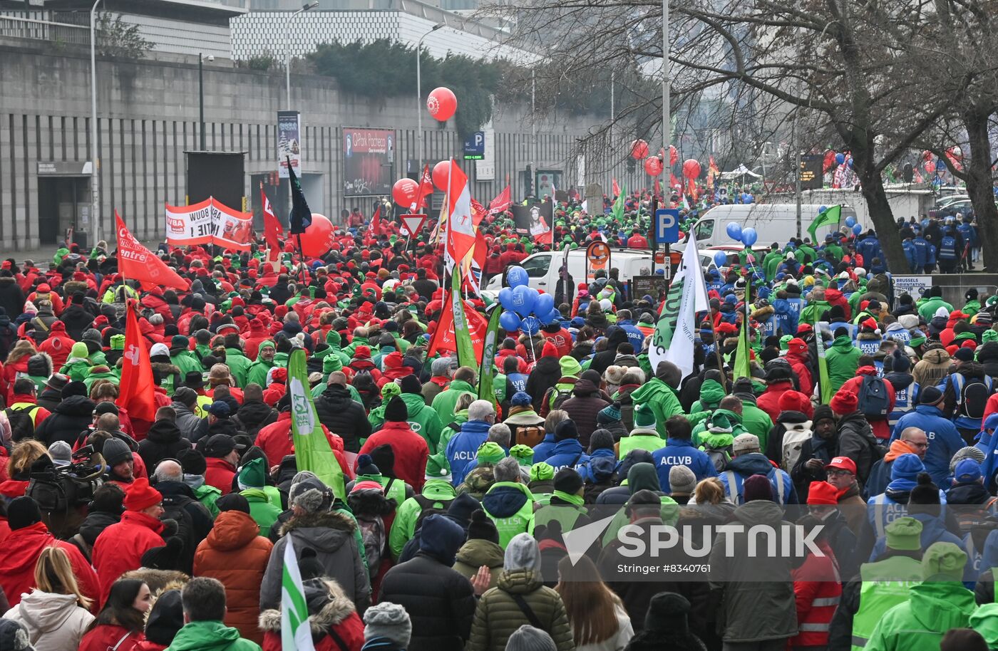 Belgium Protest