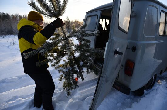 Russia New Year Season Preparations