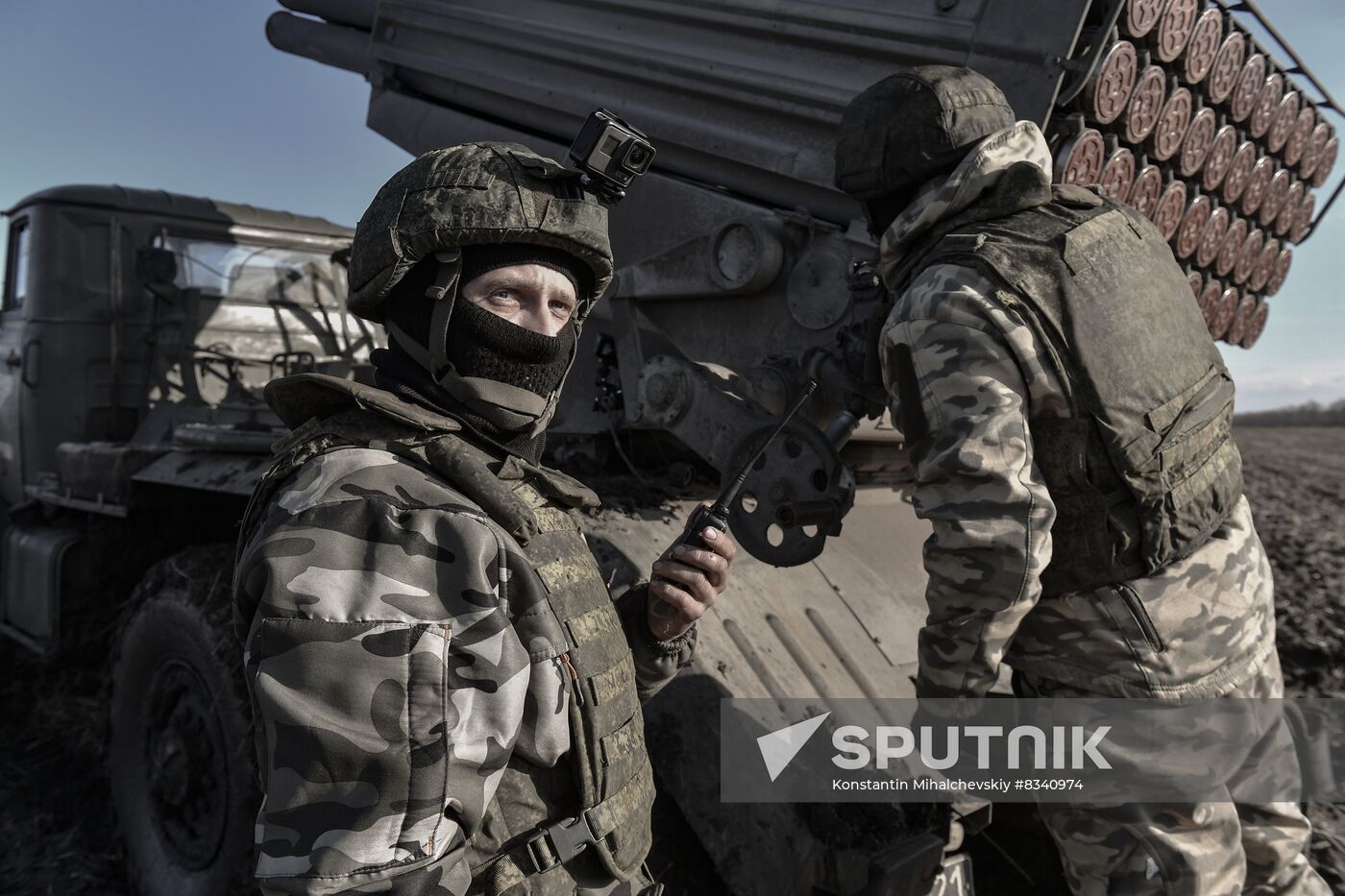 Russia Ukraine Military Operation Rocket Launchers