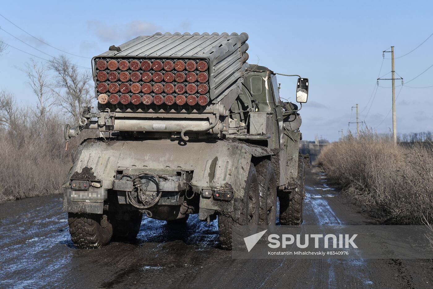 Russia Ukraine Military Operation Rocket Launchers