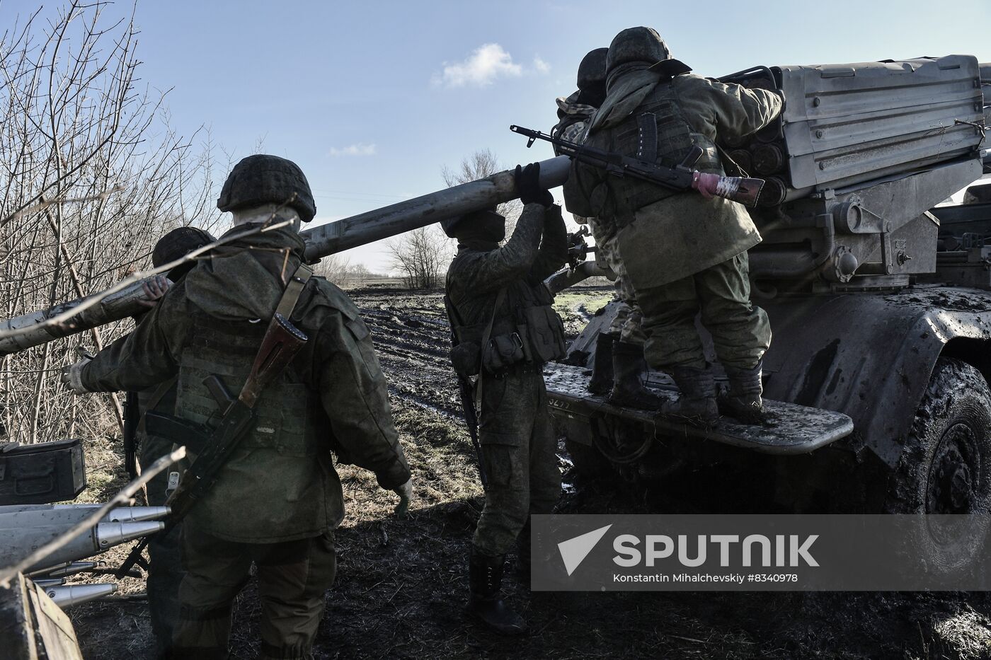 Russia Ukraine Military Operation Rocket Launchers