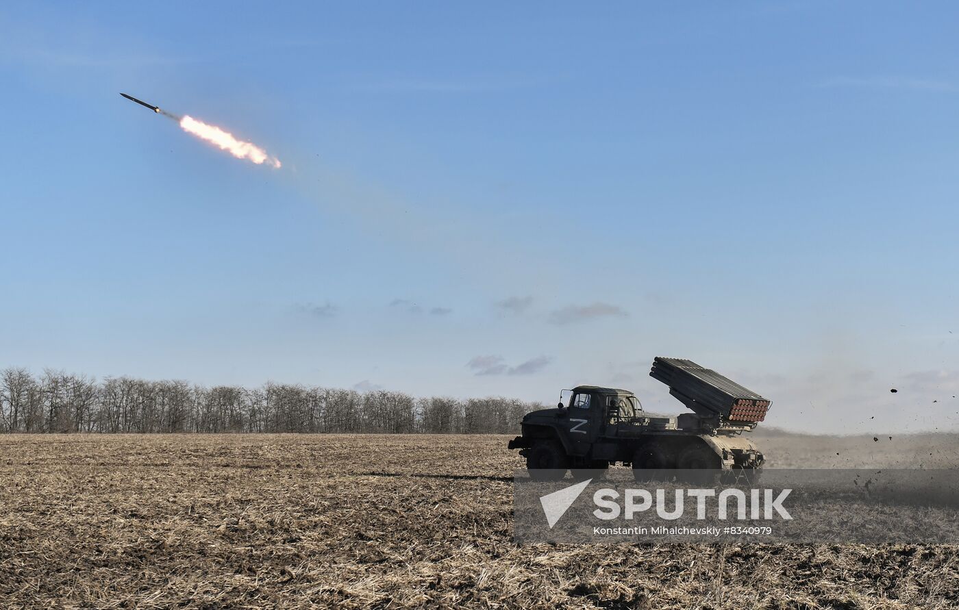 Russia Ukraine Military Operation Rocket Launchers
