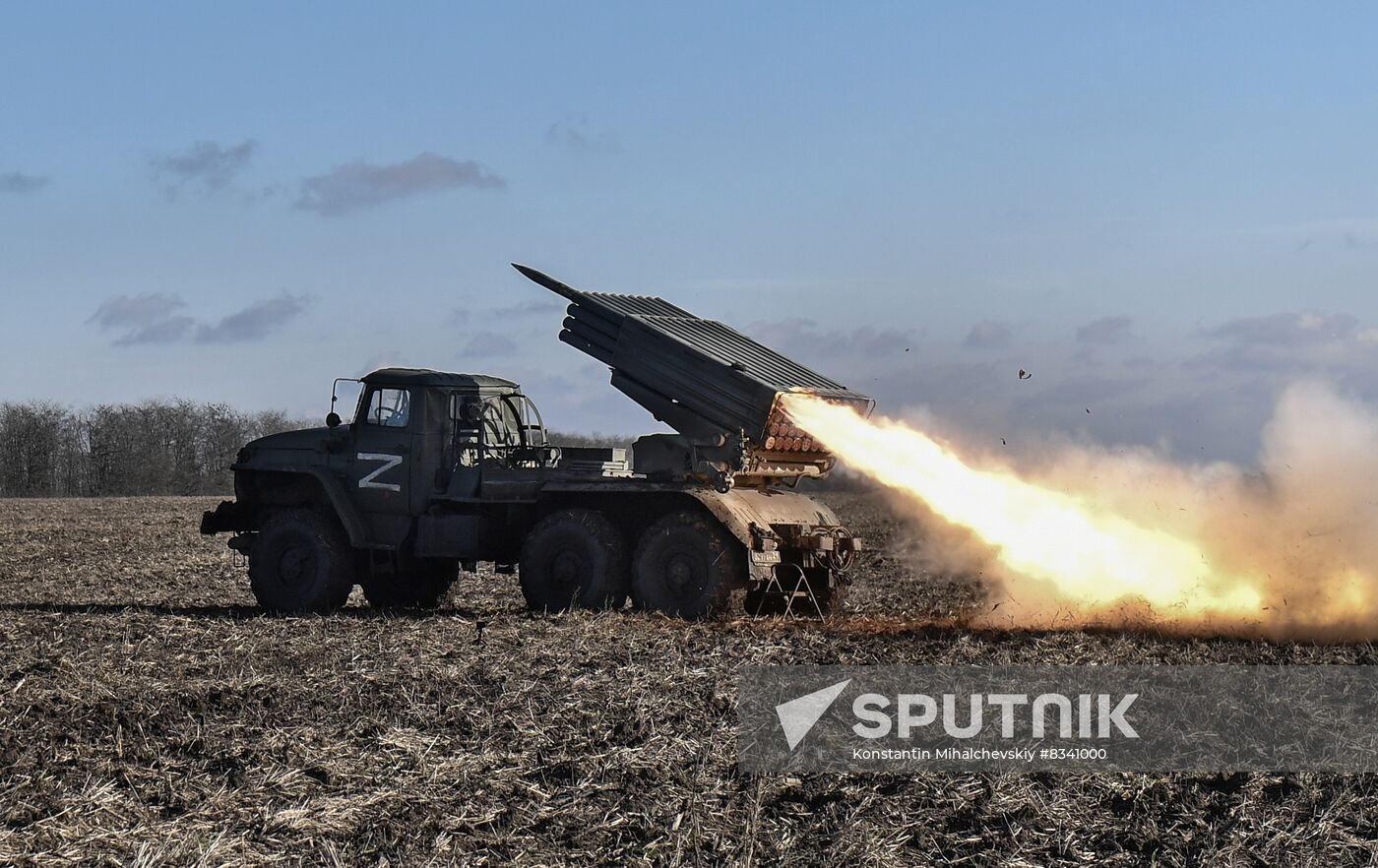 Russia Ukraine Military Operation Rocket Launchers