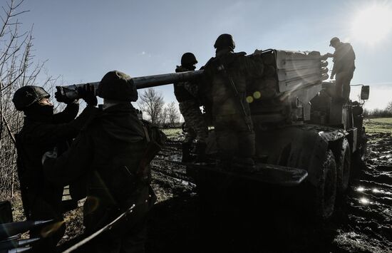Russia Ukraine Military Operation Rocket Launchers