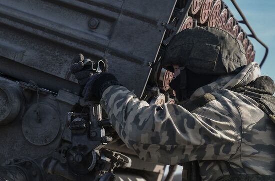 Russia Ukraine Military Operation Rocket Launchers