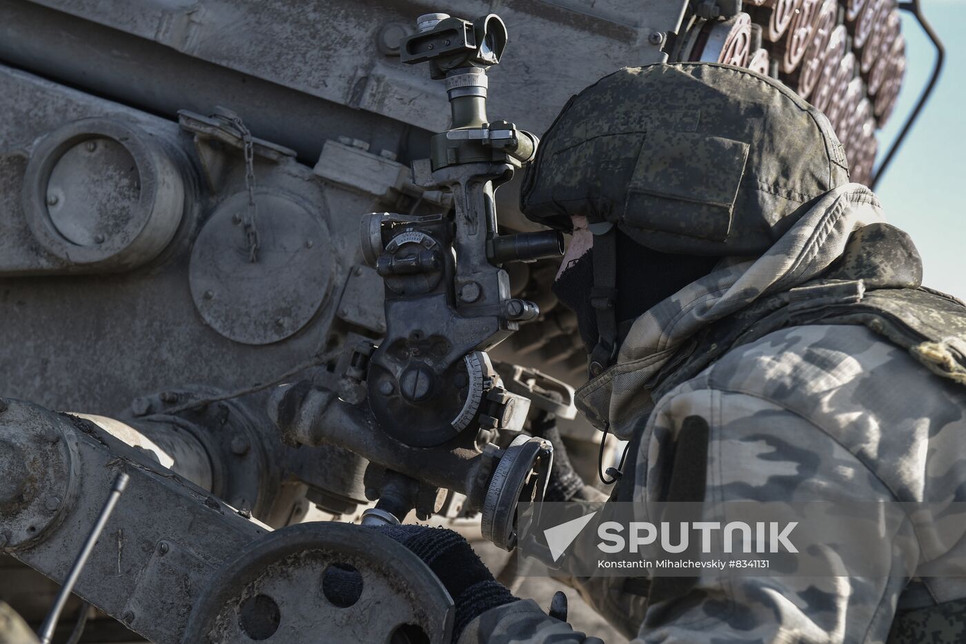 Russia Ukraine Military Operation Rocket Launchers