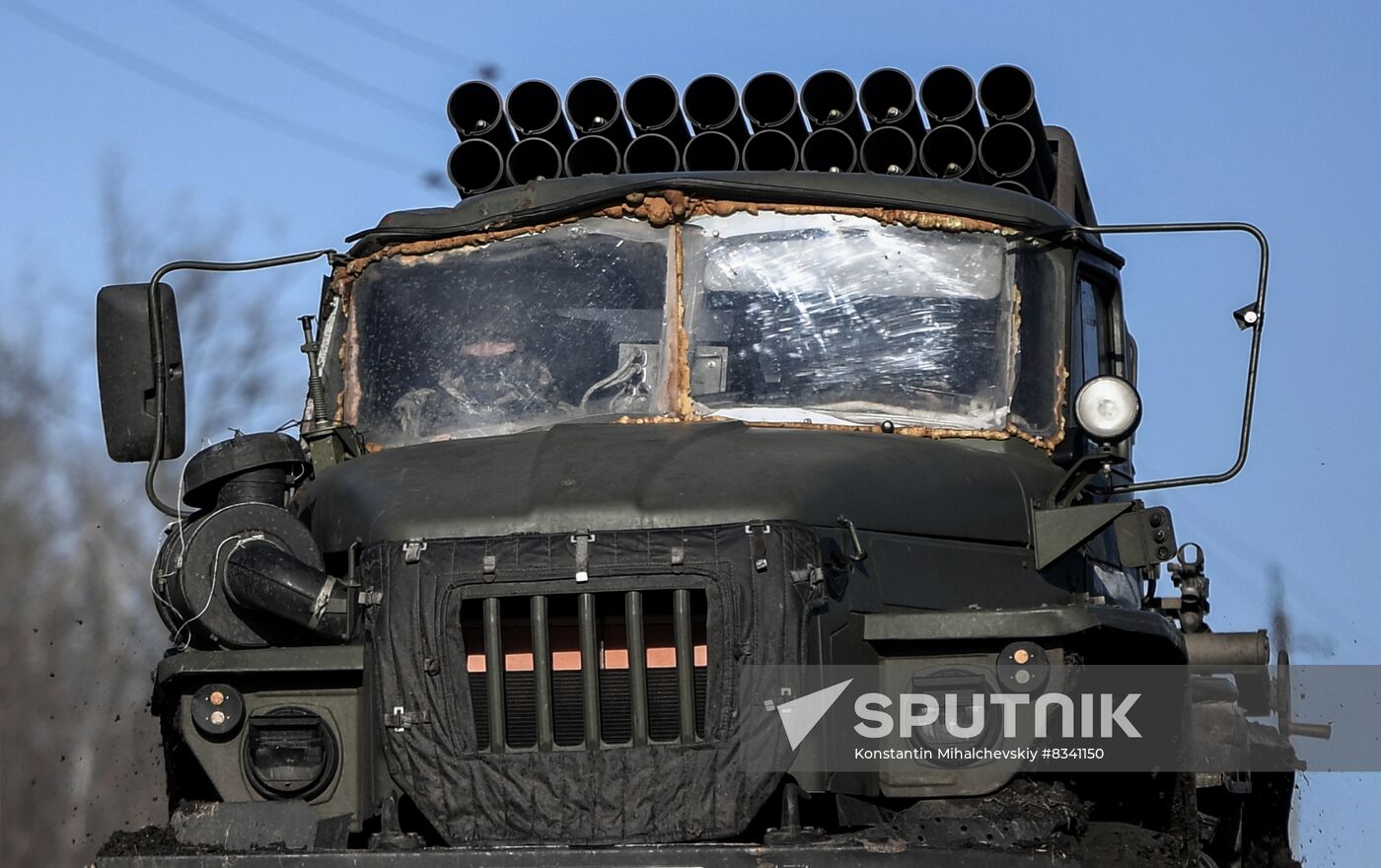 Russia Ukraine Military Operation Rocket Launchers