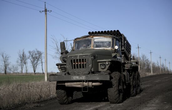 Russia Ukraine Military Operation Rocket Launchers