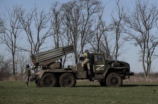 Russia Ukraine Military Operation Rocket Launchers
