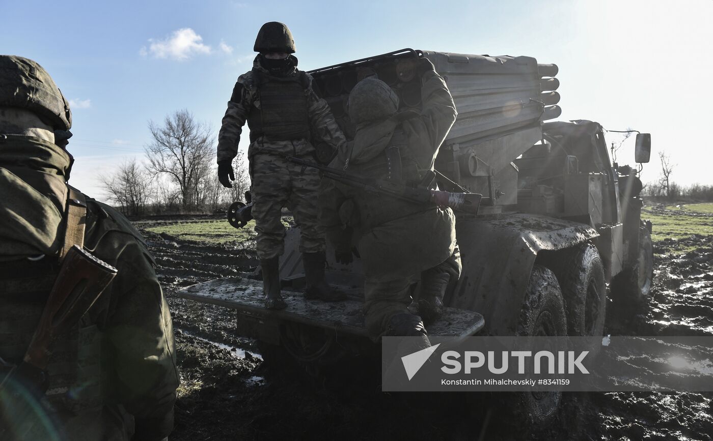 Russia Ukraine Military Operation Rocket Launchers