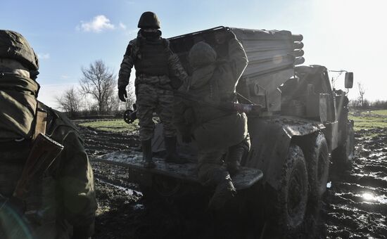 Russia Ukraine Military Operation Rocket Launchers