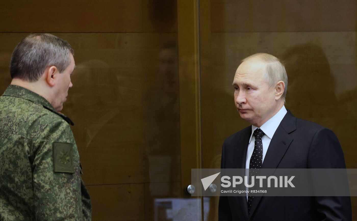 Russia Putin Military Operation Joint Staff