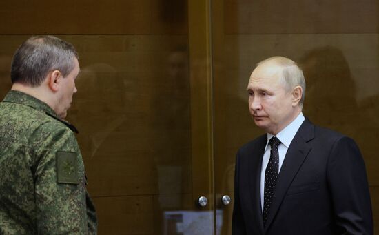 Russia Putin Military Operation Joint Staff