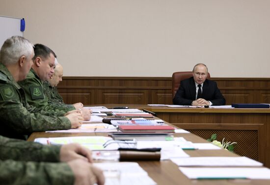 Russia Putin Military Operation Joint Staff