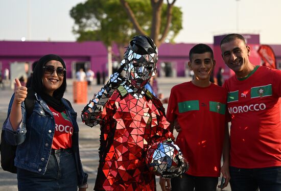 Qatar Soccer World Cup Croatia - Morocco