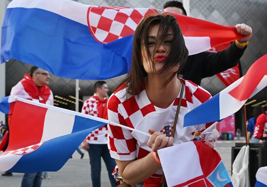 Qatar Soccer World Cup Croatia - Morocco