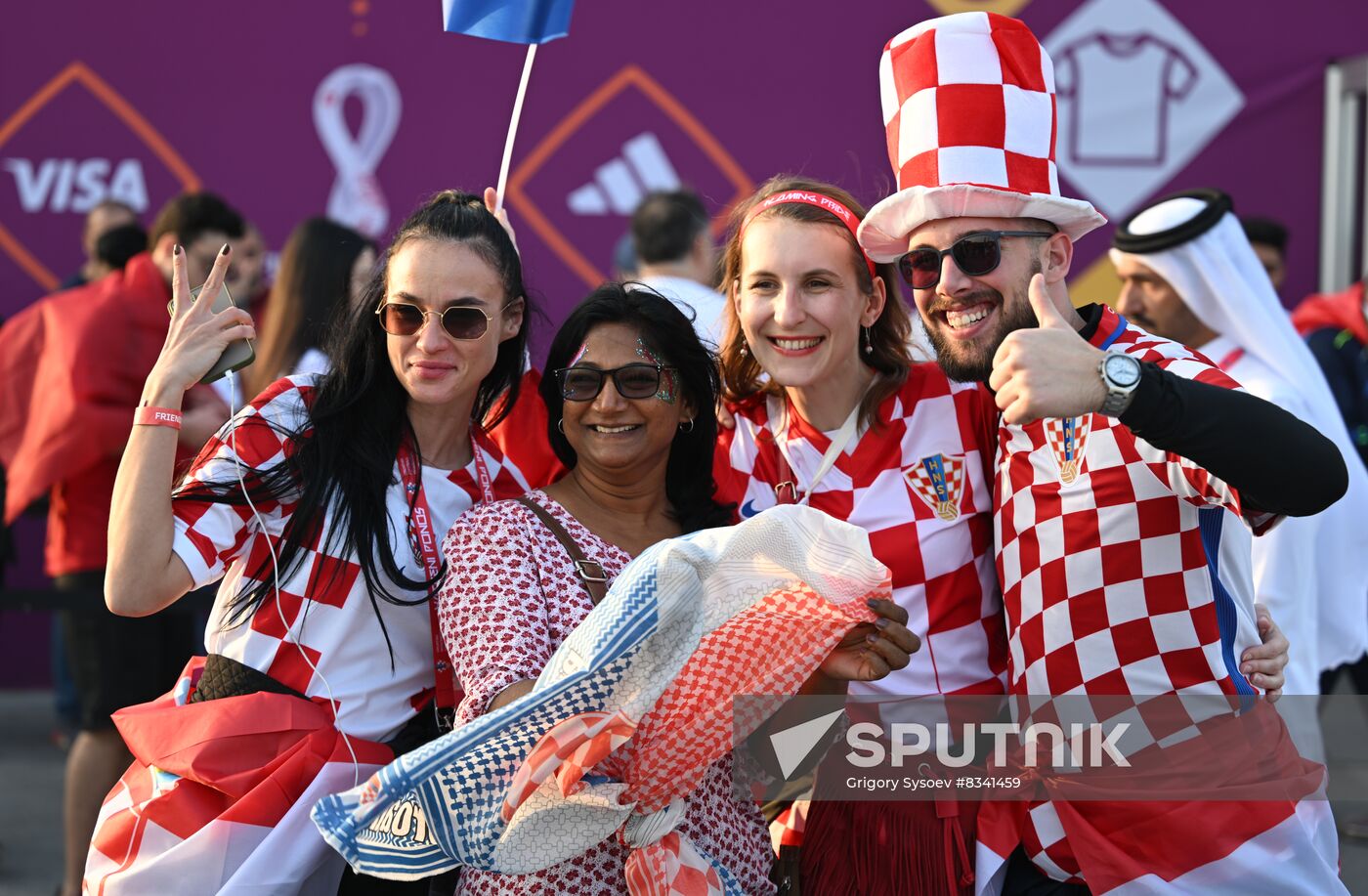 Qatar Soccer World Cup Croatia - Morocco