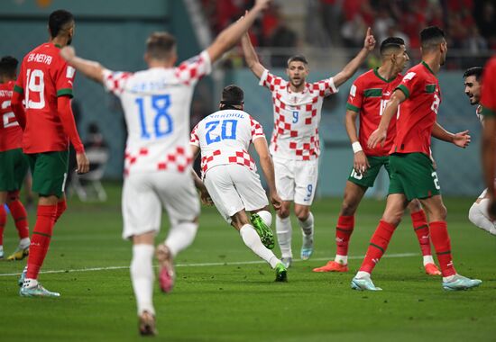 Qatar Soccer World Cup Croatia - Morocco