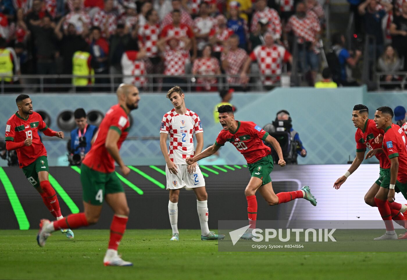 Qatar Soccer World Cup Croatia - Morocco