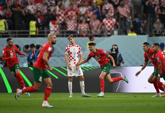 Qatar Soccer World Cup Croatia - Morocco