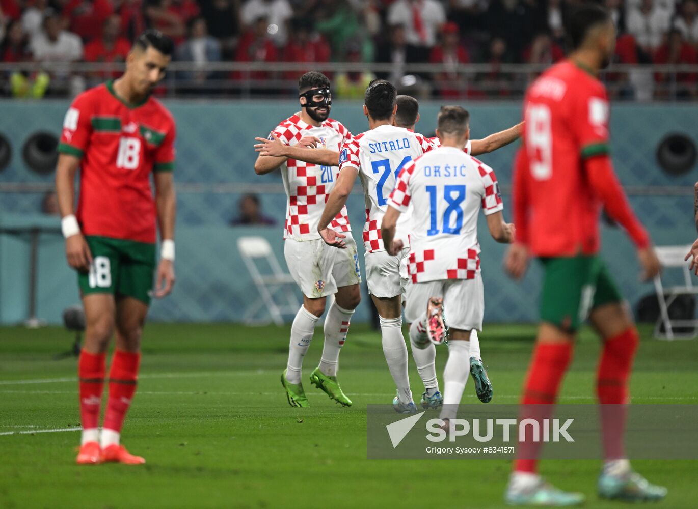 Qatar Soccer World Cup Croatia - Morocco
