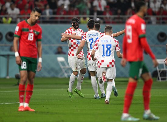 Qatar Soccer World Cup Croatia - Morocco