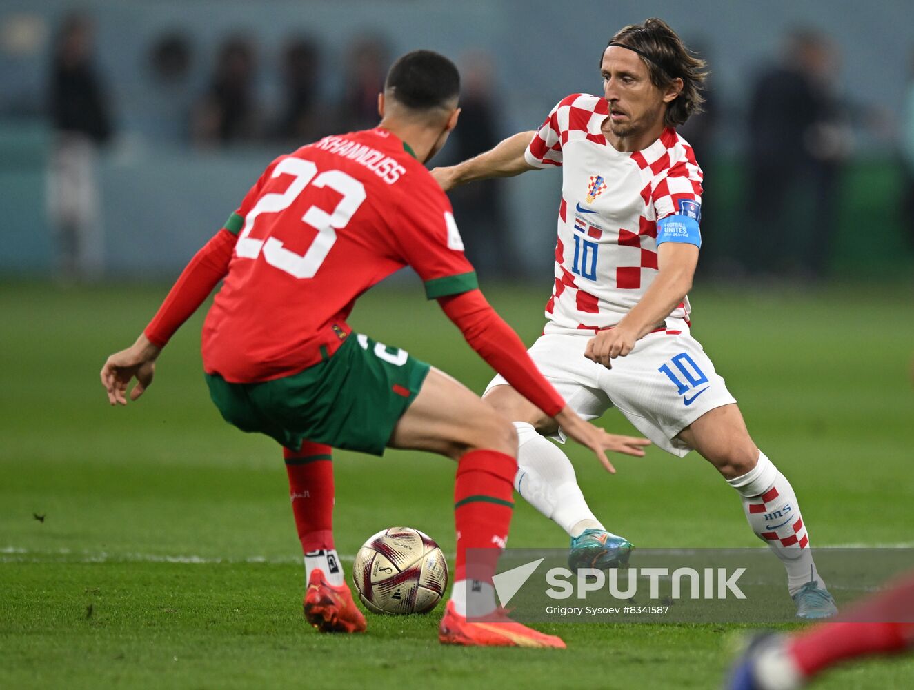 Qatar Soccer World Cup Croatia - Morocco