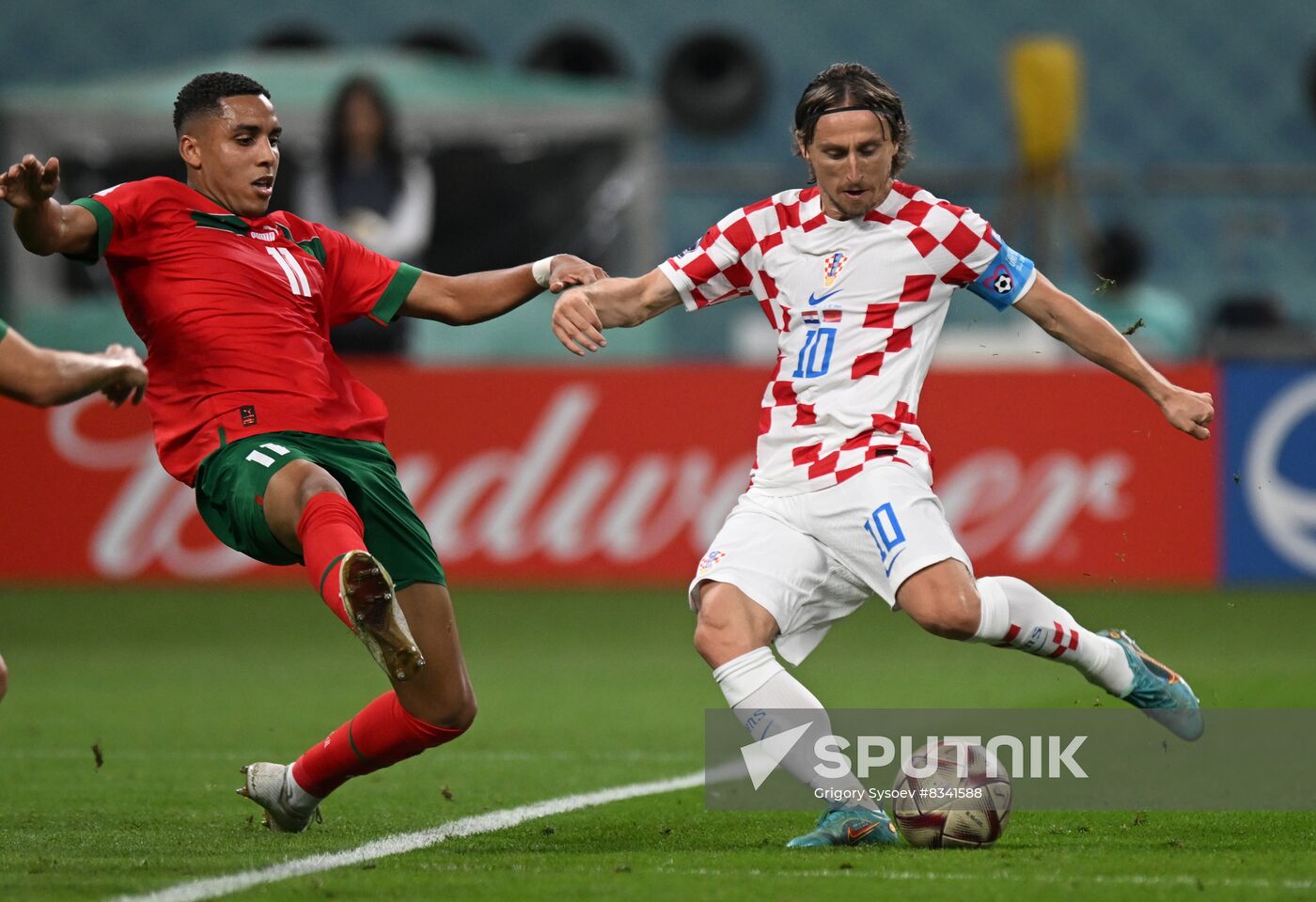 Qatar Soccer World Cup Croatia - Morocco