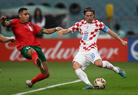 Qatar Soccer World Cup Croatia - Morocco
