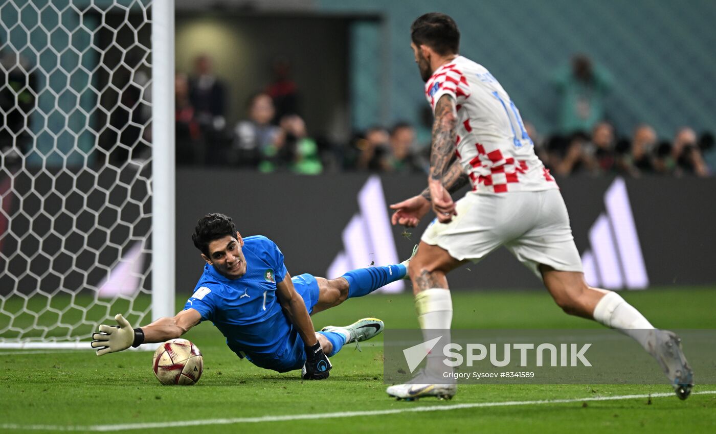Qatar Soccer World Cup Croatia - Morocco